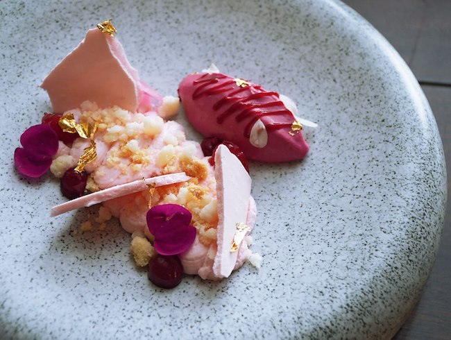 Pink October Dessert